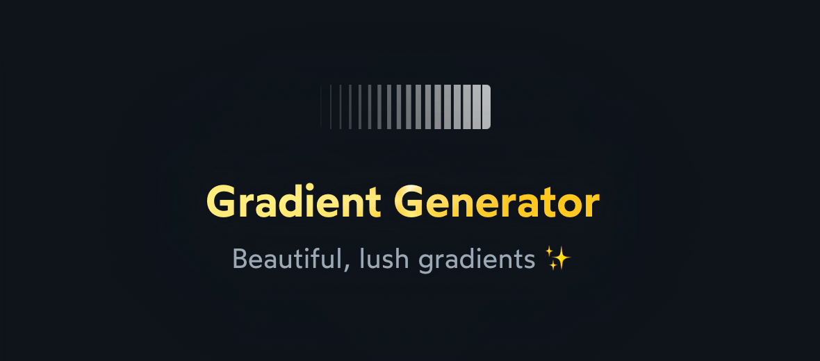 Visit the “Gradient Generator” project