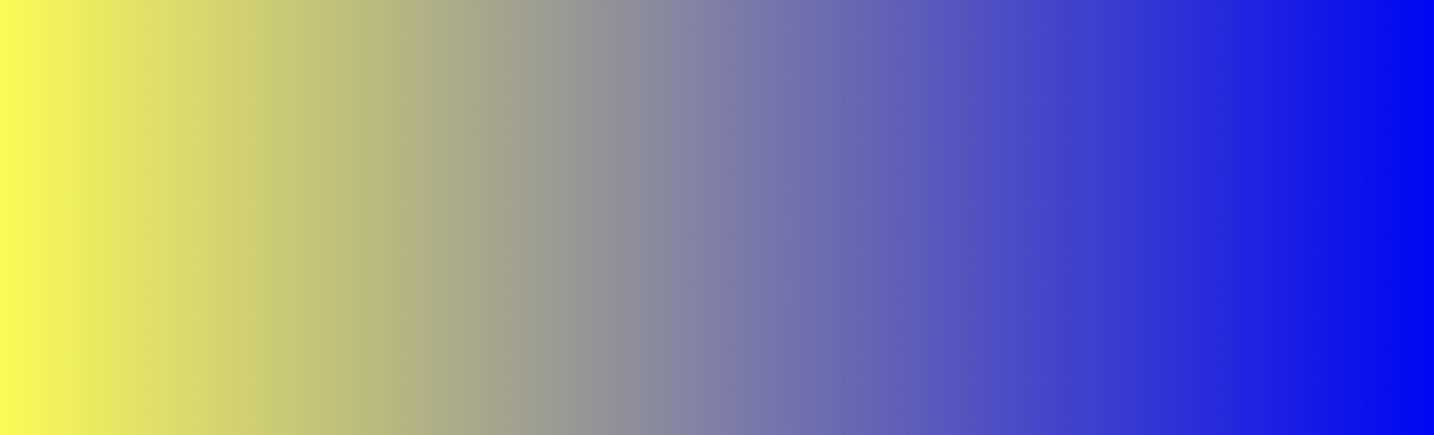 a blue/yellow gradient with a greyed-out center